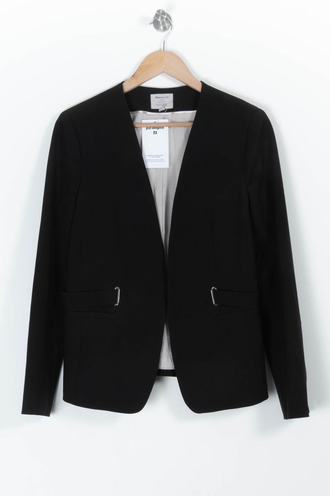Veste Tailleur Noire - Taille XL/42 de la marque Maison 123 | PARAD97486 - Vendu par Paradigme - Image 2