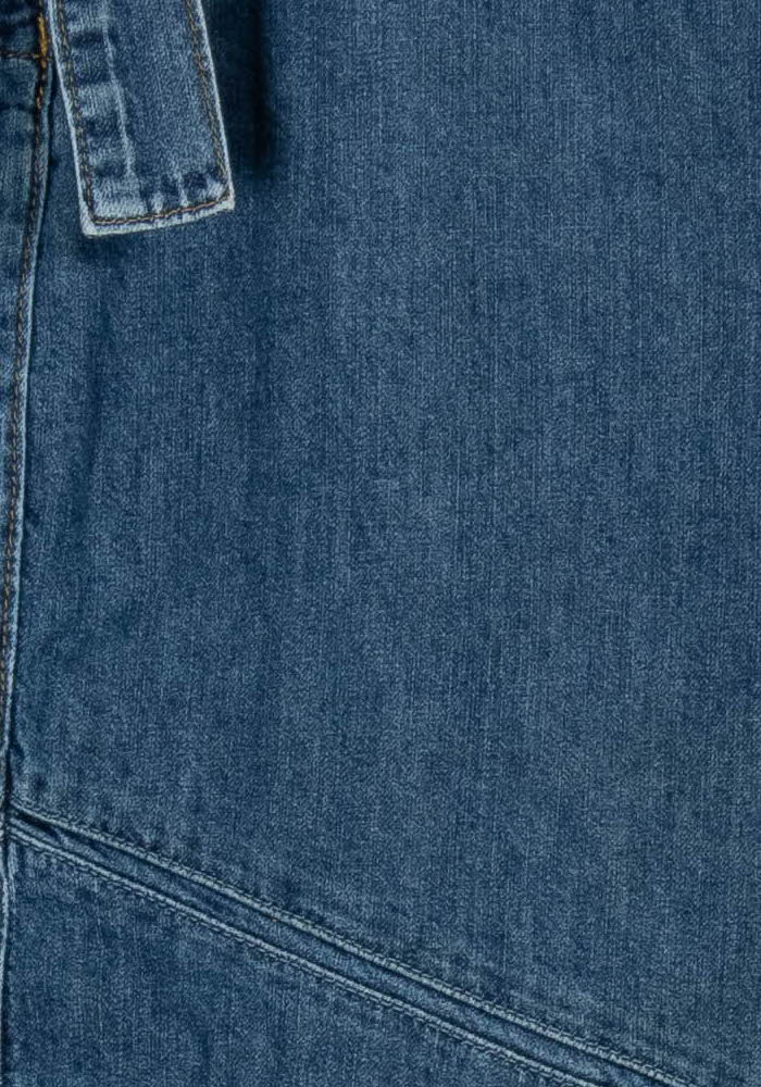 Jupe Midi Bleue - Taille XL/42 de la marque Caroll | PARAD97487 - Vendu par Paradigme - Image 3