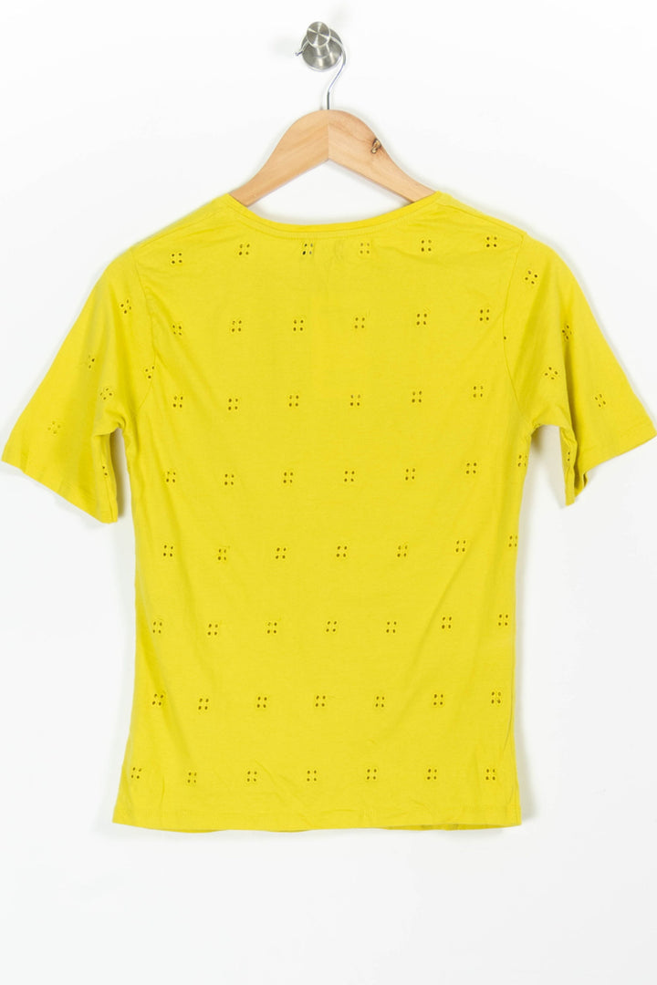 Tee-shirt Jaune - Taille L/40 de la marque Kookai | PARAD97488 - Vendu par Paradigme - Image 4