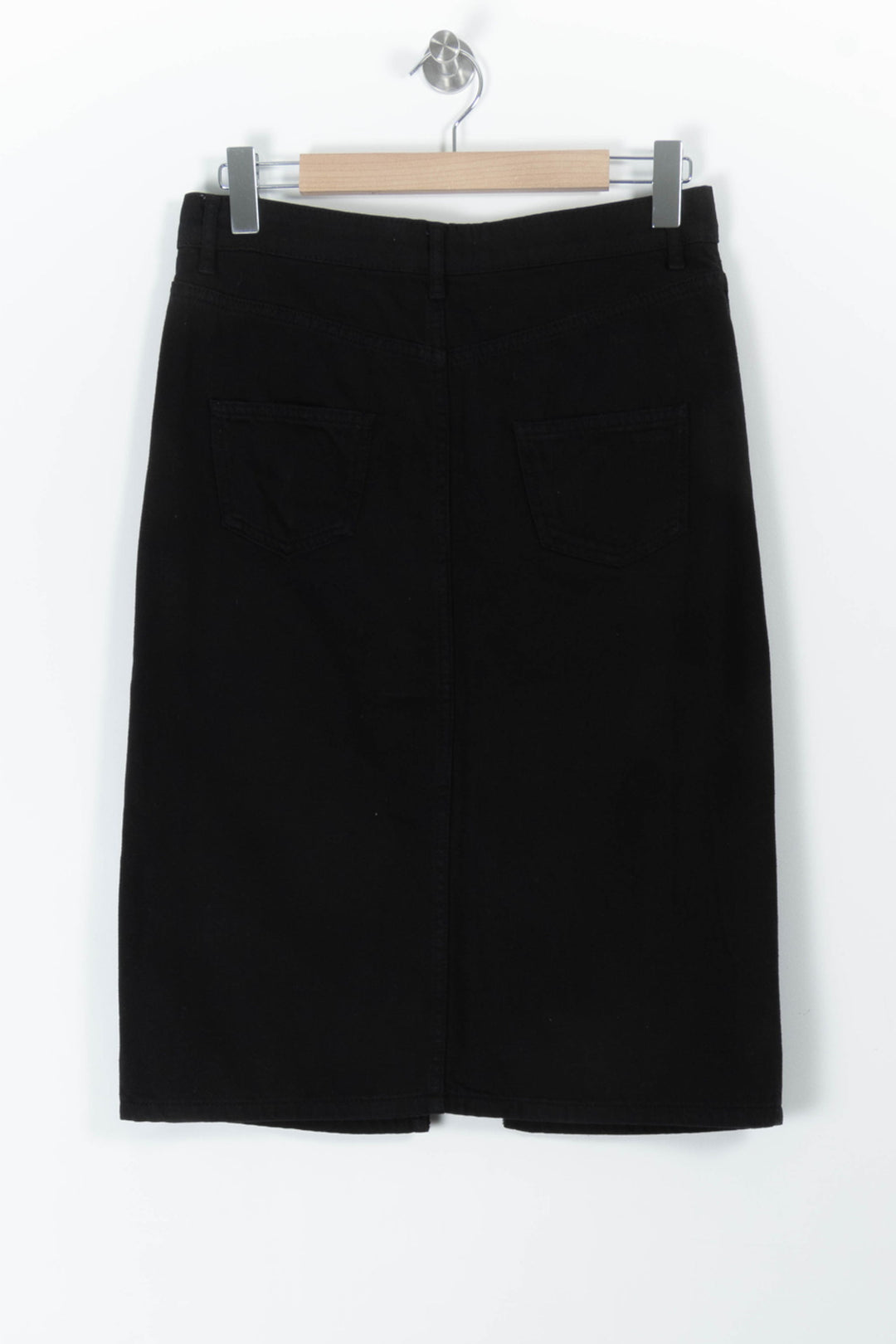 Jupe Crayon Noire - Taille L/40 de la marque ba&sh | PARAD97490 - Vendu par Paradigme - Image 4