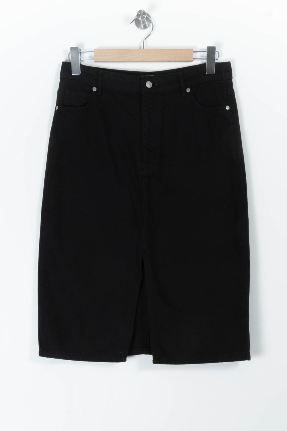 Jupe Crayon Noire - Taille L/40 de la marque ba&sh | PARAD97490 - Vendu par Paradigme - Image 2