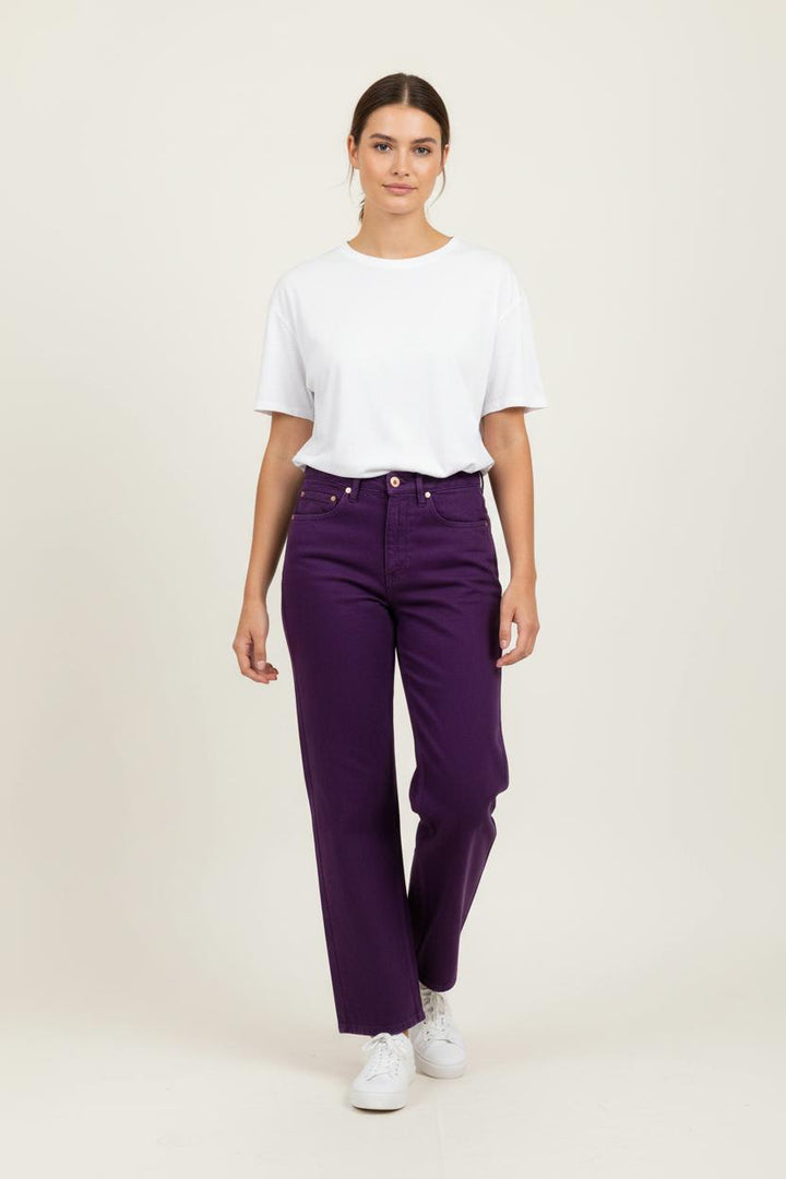 Jean Violet - Taille XS/34 de la marque Petite Mendigote | PARAD97492 - Vendu par Paradigme - Image 1