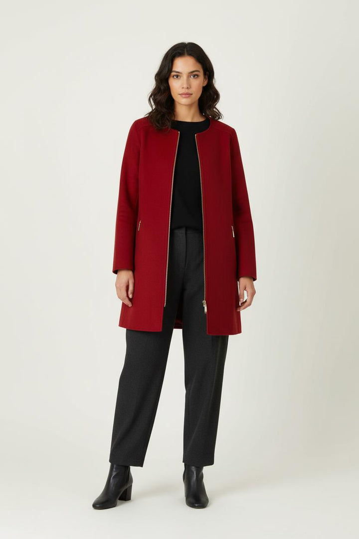 Manteau Bordeaux - Taille XXL/44 de la marque Gerard Darel | PARAD97494 - Vendu par Paradigme - Image 1