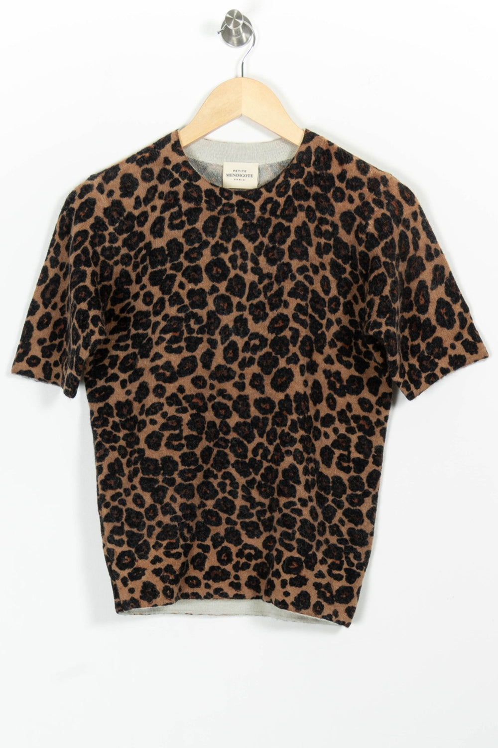 Pull Marron et Noir - Taille XS/34 de la marque Petite Mendigote | PARAD97495 - Vendu par Paradigme - Image 2