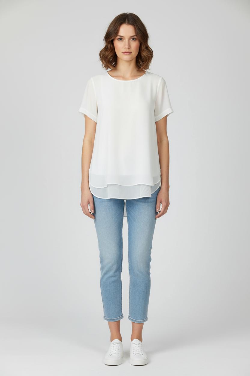 Blouse Blanche - Taille M/38 de la marque Maje | PARAD97501 - Vendu par Paradigme - Image 1