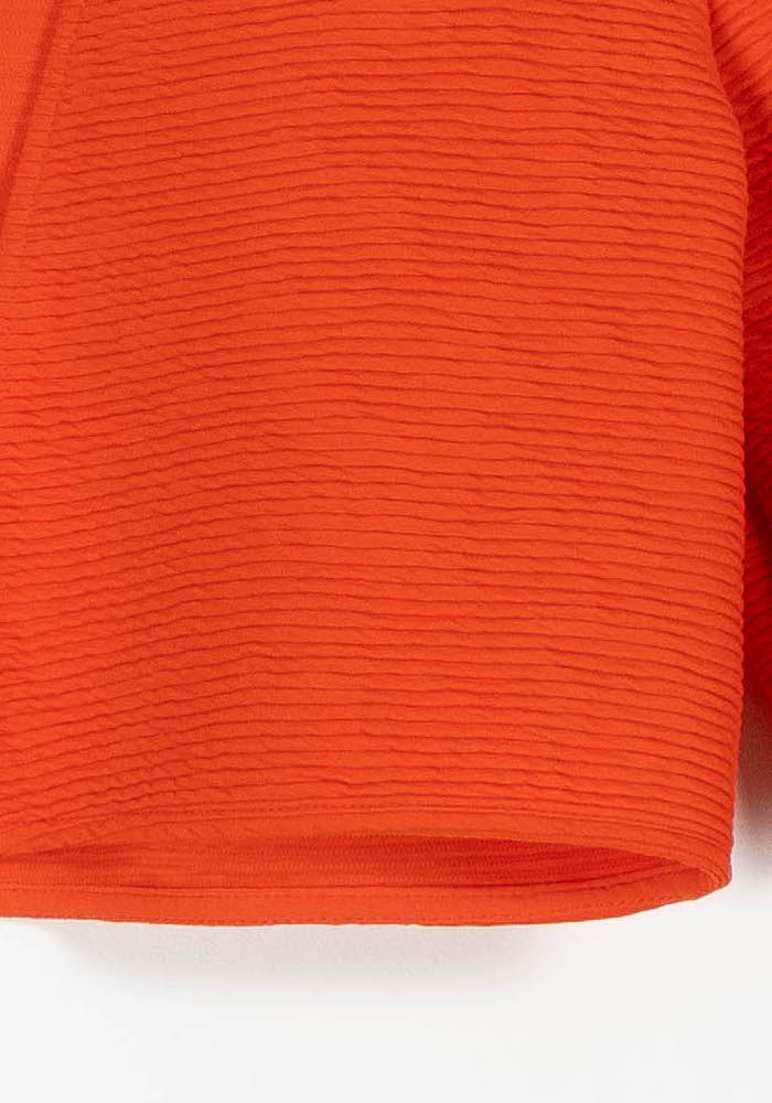Veste Orange - Taille L/40 de la marque La Fée Maraboutée | PARAD97507 - Vendu par Paradigme - Image 3