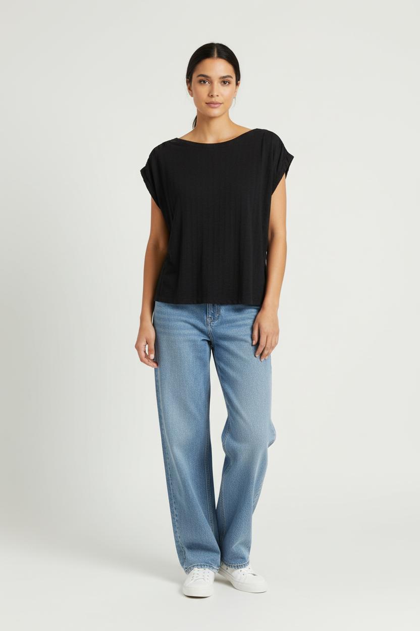 Tee-shirt Noir - Taille S/36 de la marque Sessùn | PARAD97508 - Vendu par Paradigme - Image 1