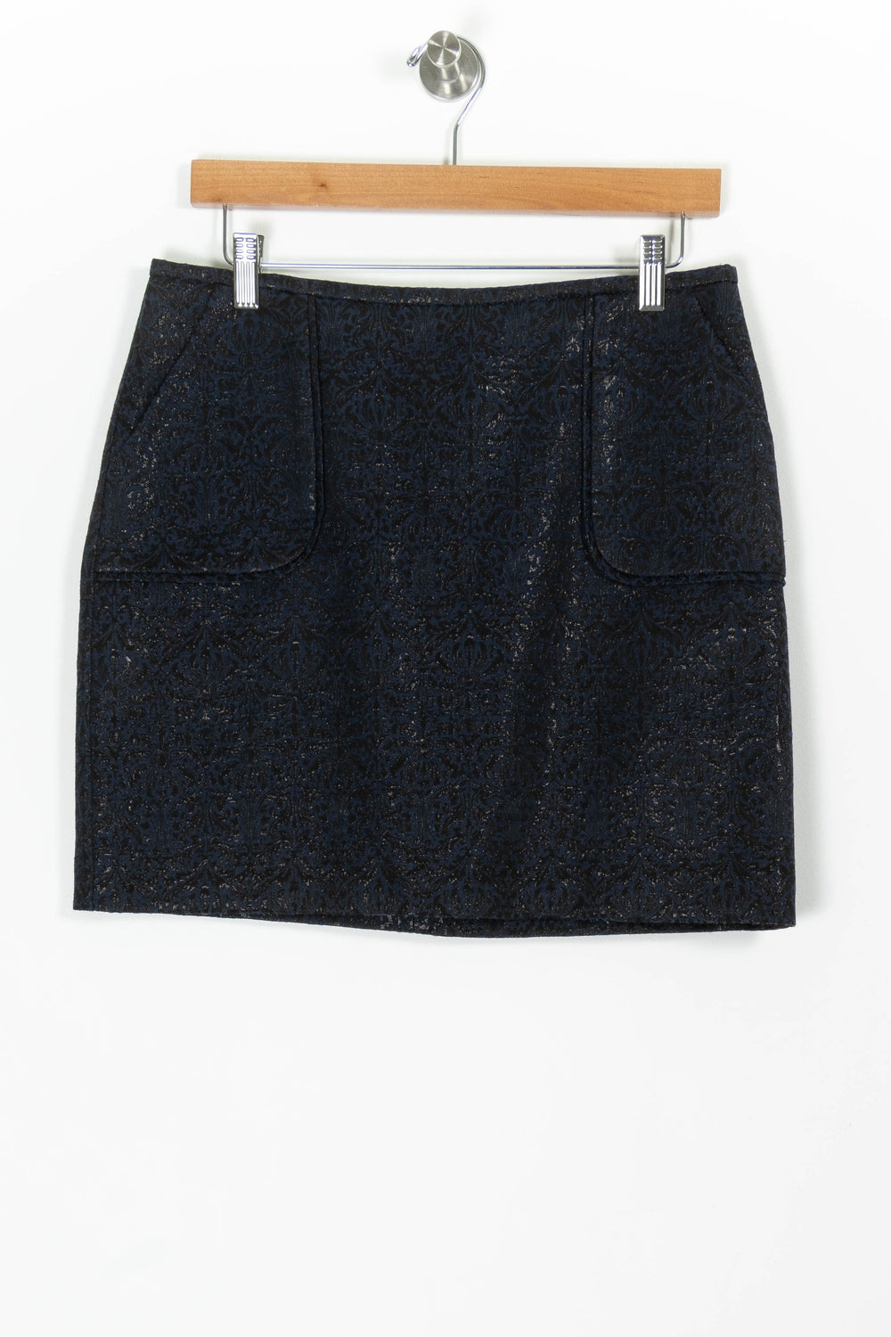 Jupe Courte Bleue - Taille L/40 de la marque Caroll | PARAD97517 - Vendu par Paradigme - Image 2