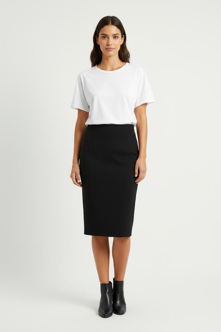Jupe Crayon Noire - Taille M/38 de la marque Caroll | PARAD97521 - Vendu par Paradigme - Image 1