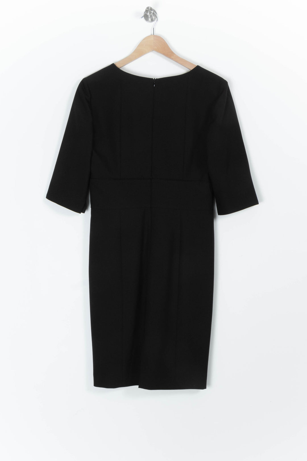 Robe Midi Noire - Taille L/40 de la marque Caroll | PARAD97522 - Vendu par Paradigme - Image 4