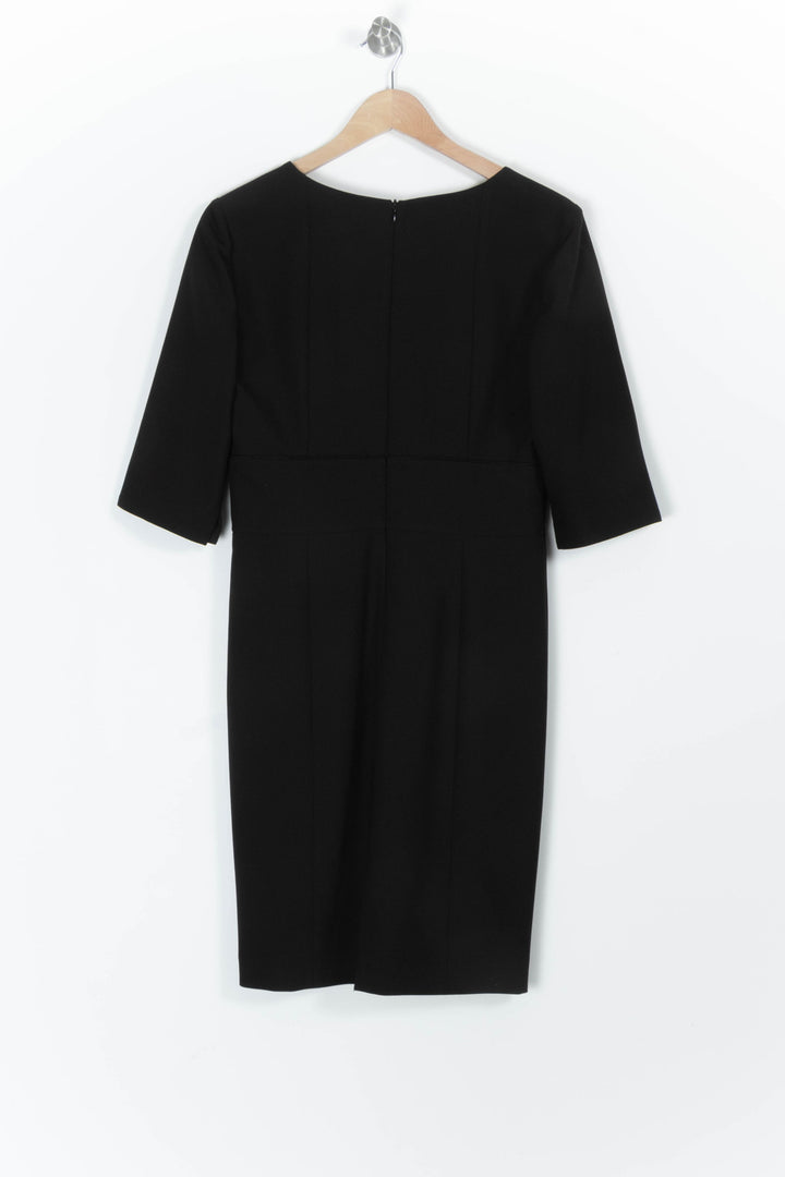 Robe Midi Noire - Taille L/40 de la marque Caroll | PARAD97522 - Vendu par Paradigme - Image 4