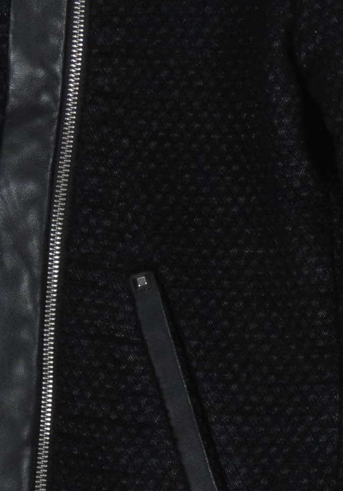 Blouson Noir - Taille M/38 de la marque Maje | PARAD97529 - Vendu par Paradigme - Image 3