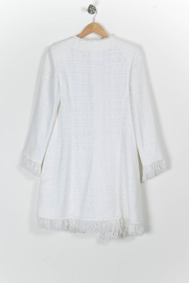 Manteau Long Blanc - Taille XL/42 de la marque Weill | PARAD97531 - Vendu par Paradigme - Image 4
