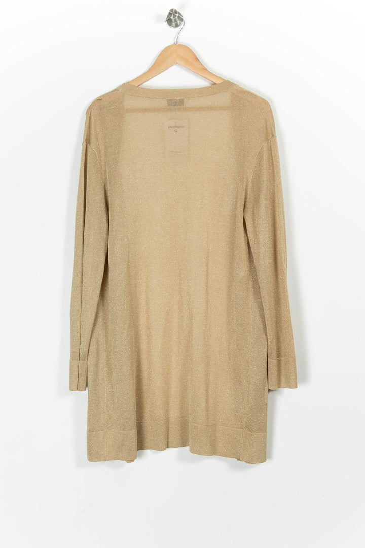 Cardigan Or - Taille S/36 de la marque Weill | PARAD97532 - Vendu par Paradigme - Image 4