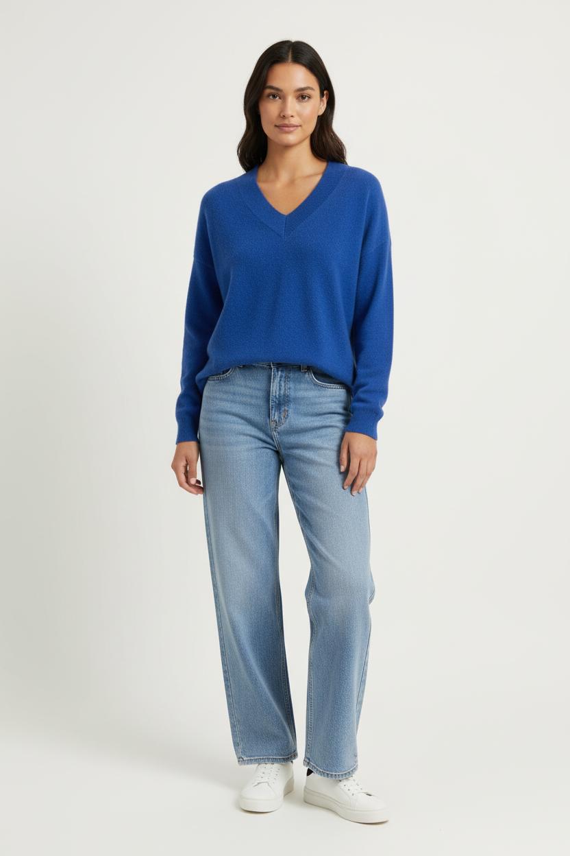 Pull Bleu - Taille S/36 de la marque Weill | PARAD97534 - Vendu par Paradigme - Image 1
