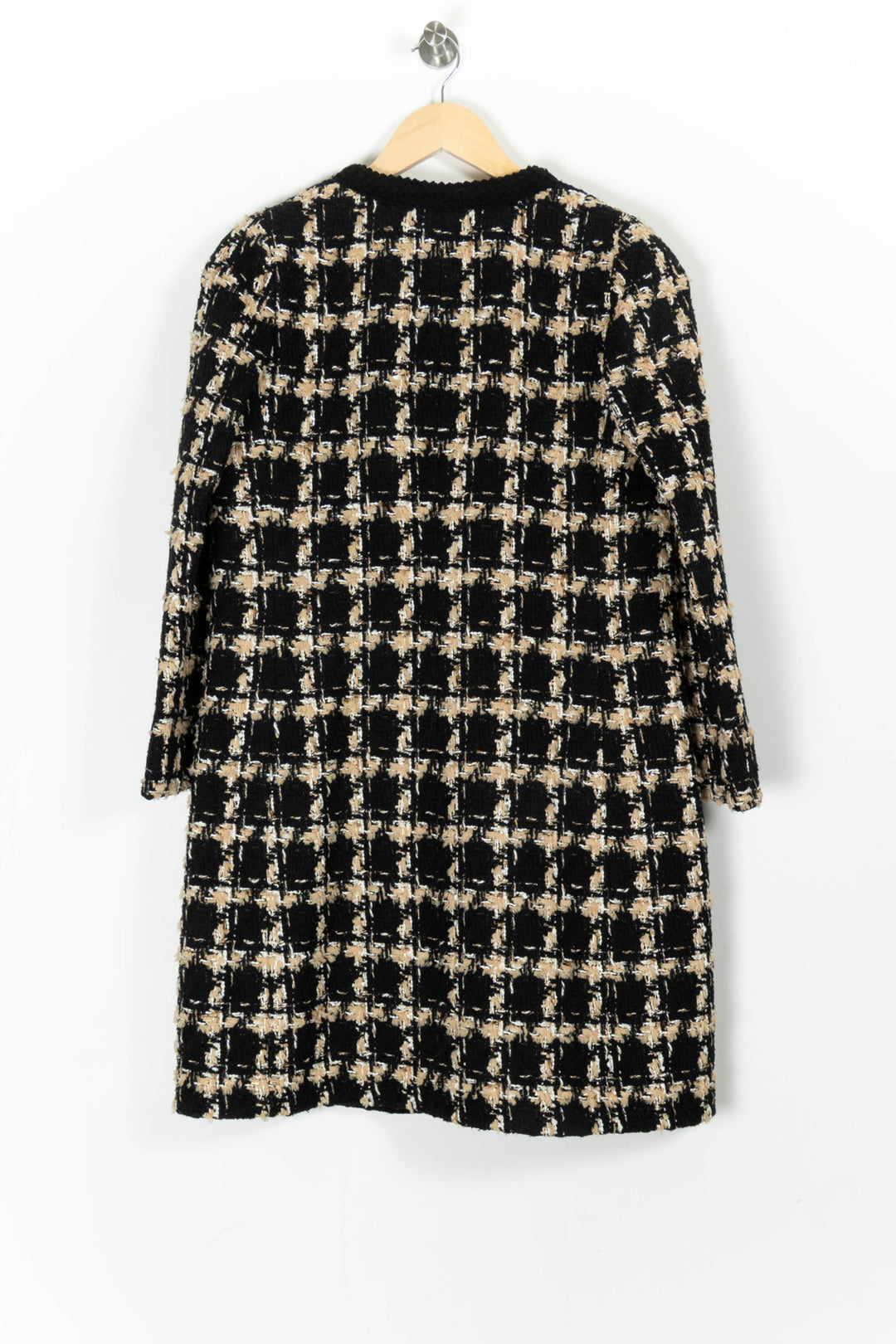 Manteau Long Noir et Beige - Taille M/38 de la marque Weill | PARAD97535 - Vendu par Paradigme - Image 4