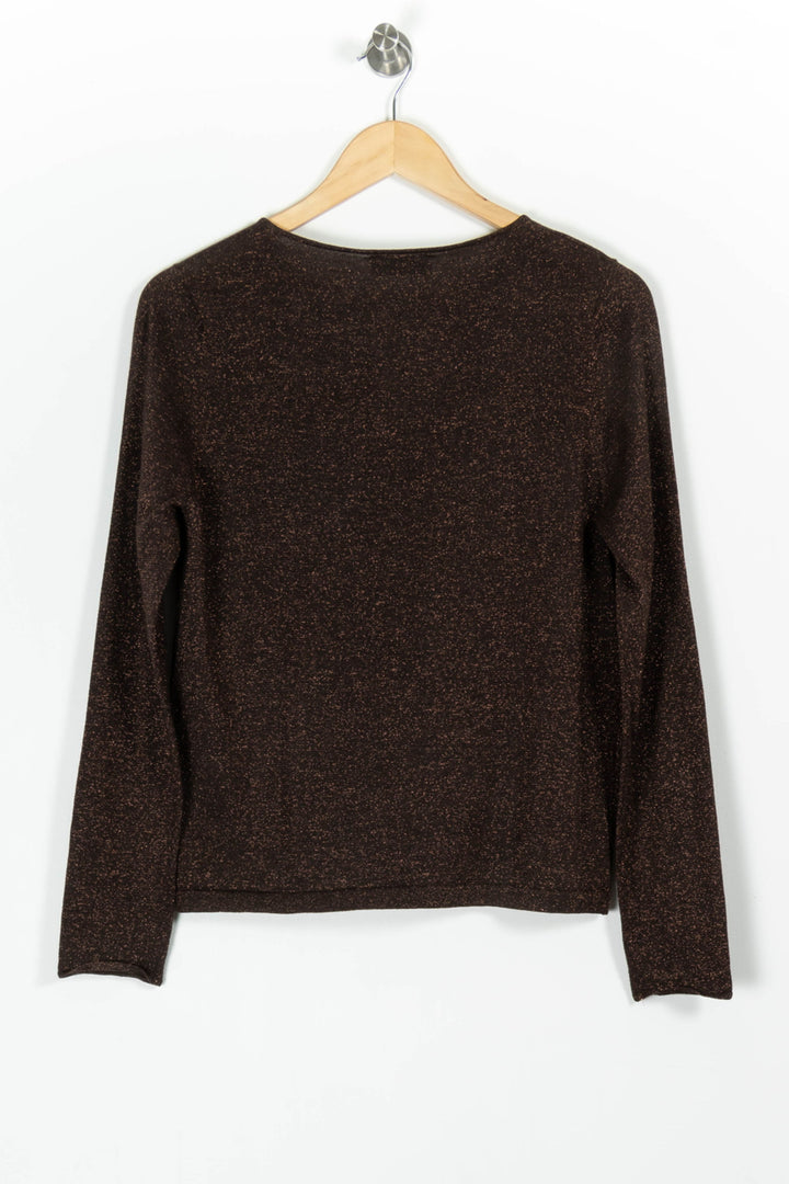 Pull Marron - Taille S/36 de la marque Weill | PARAD97536 - Vendu par Paradigme - Image 4