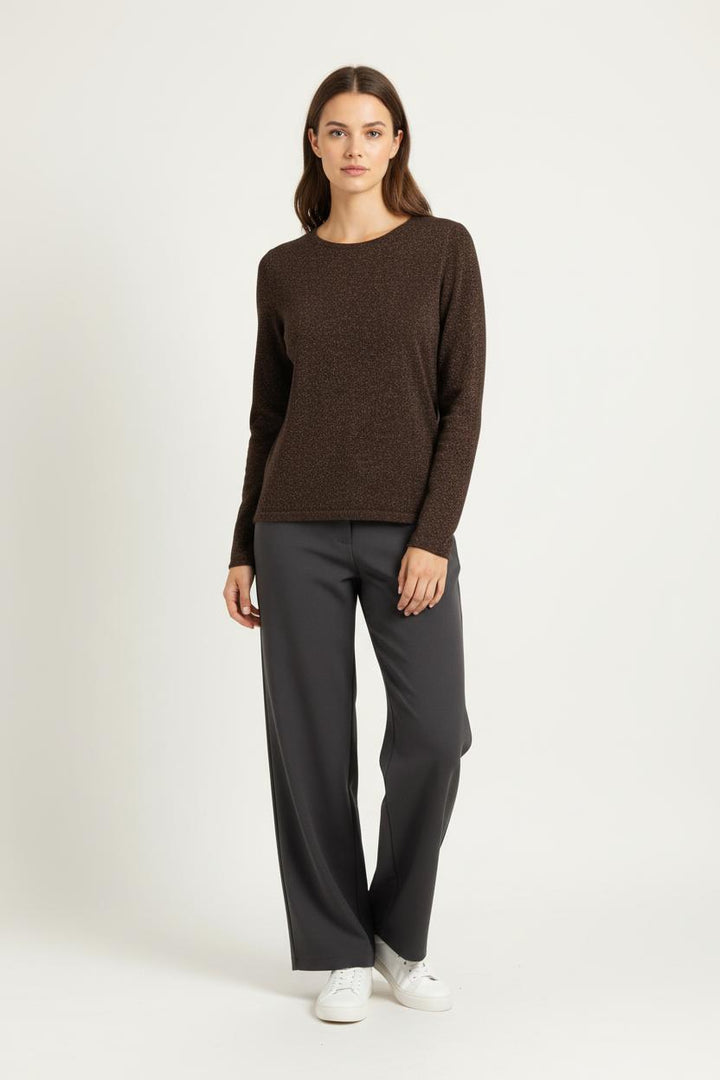 Pull Marron - Taille S/36 de la marque Weill | PARAD97536 - Vendu par Paradigme - Image 1