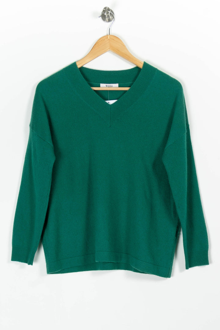 Pull Vert - Taille S/36 de la marque Weill | PARAD97538 - Vendu par Paradigme - Image 2