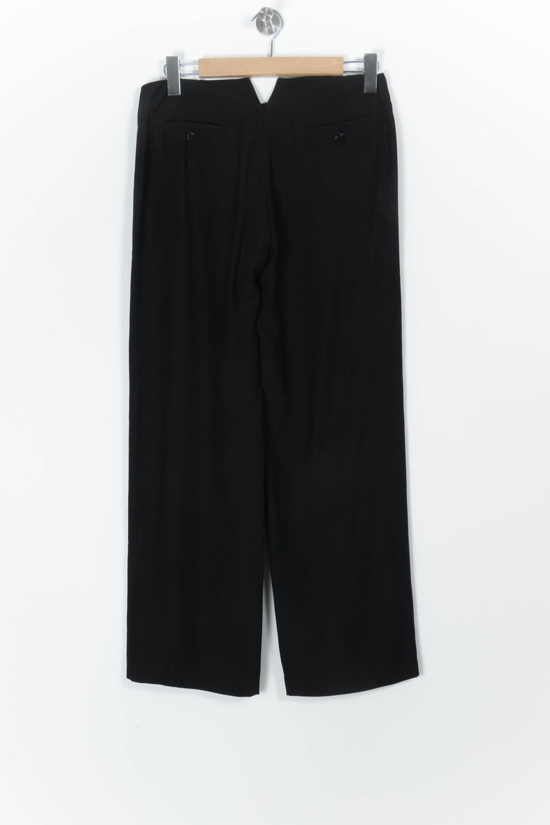Pantalon Large Noir - Taille L/40 de la marque Ines de la Fressange Paris | PARAD97540 - Vendu par Paradigme - Image 4