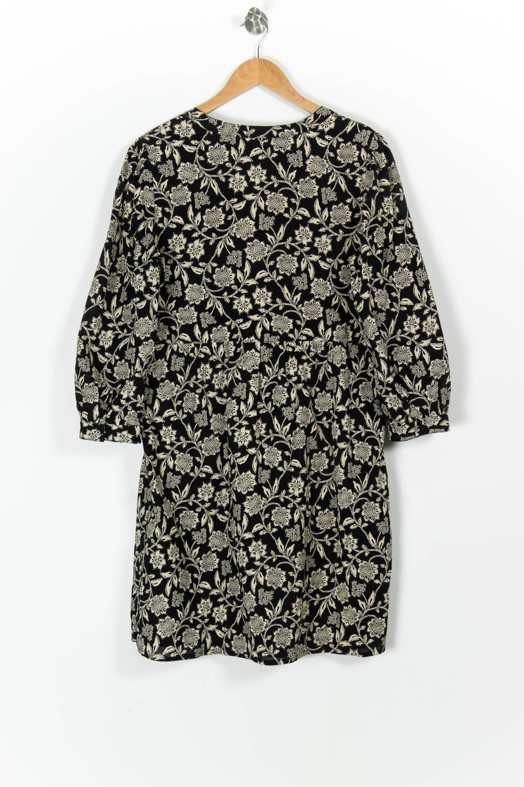 Robe Midi Noire et Beige - Taille L/40 de la marque Maison 123 | PARAD97544 - Vendu par Paradigme - Image 4