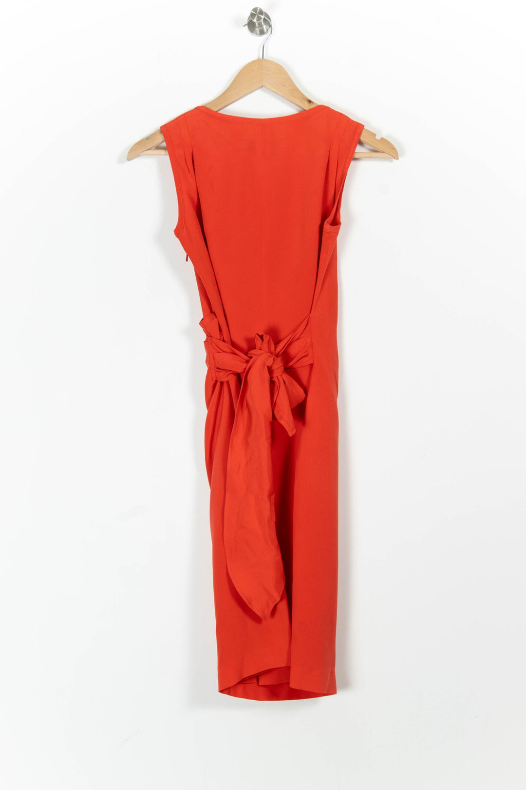 Robe Croisée Orange - Taille L/40 de la marque Paul & Joe | PARAD97545 - Vendu par Paradigme - Image 4