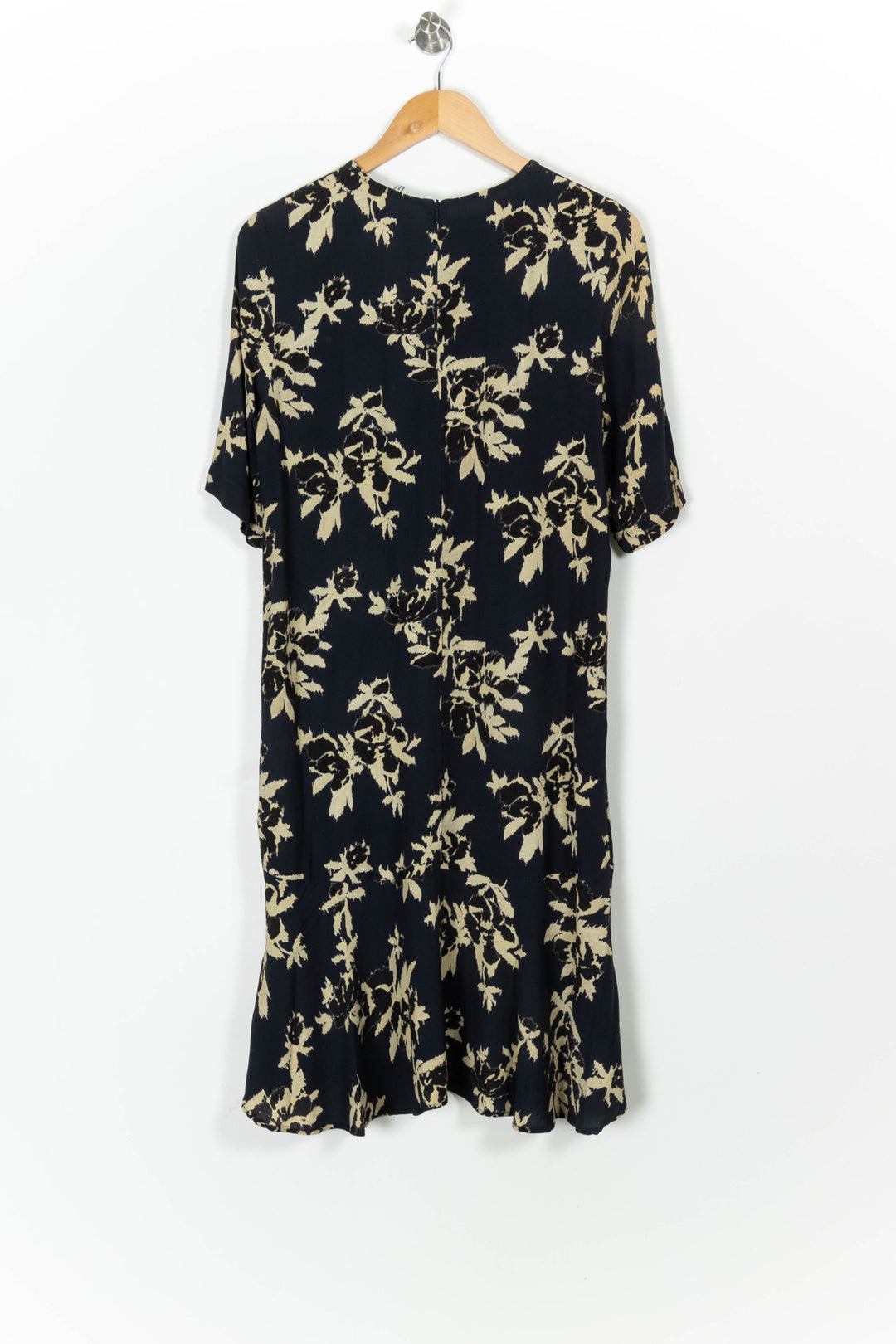 Robe Midi Bleu et Beige - Taille XS/34 de la marque Ganni | PARAD97548 - Vendu par Paradigme - Image 4