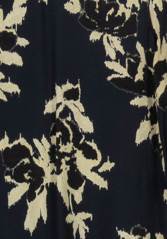 Robe Midi Bleu et Beige - Taille XS/34 de la marque Ganni | PARAD97548 - Vendu par Paradigme - Image 3