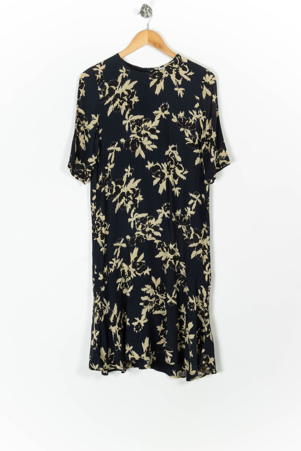 Robe Midi Bleu et Beige - Taille XS/34 de la marque Ganni | PARAD97548 - Vendu par Paradigme - Image 2