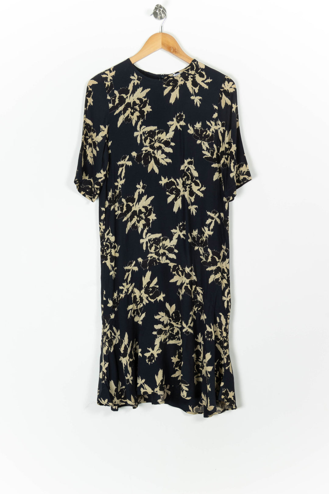 Robe Midi Bleu et Beige - Taille XS/34 de la marque Ganni | PARAD97548 - Vendu par Paradigme - Image 2