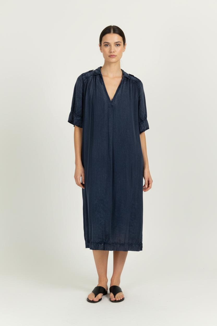 Robe Midi Bleue - Taille S/36 de la marque IKKS | PARAD97550 - Vendu par Paradigme - Image 1