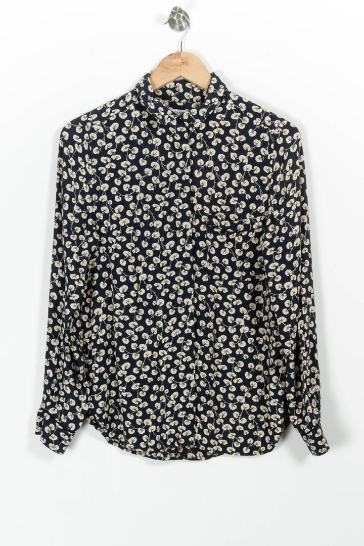 Chemise Bleu et Beige - Taille XS/34 de la marque Ganni | PARAD97551 - Vendu par Paradigme - Image 2