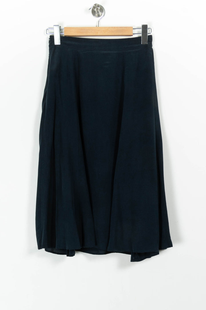 Jupe Midi Bleue - Taille S/36 de la marque Comptoir des Cotonniers | PARAD97554 - Vendu par Paradigme - Image 4