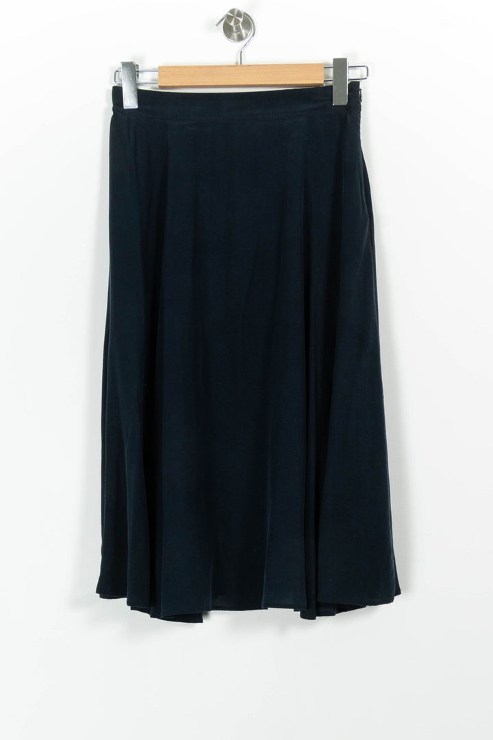 Jupe Midi Bleue - Taille S/36 de la marque Comptoir des Cotonniers | PARAD97554 - Vendu par Paradigme - Image 2