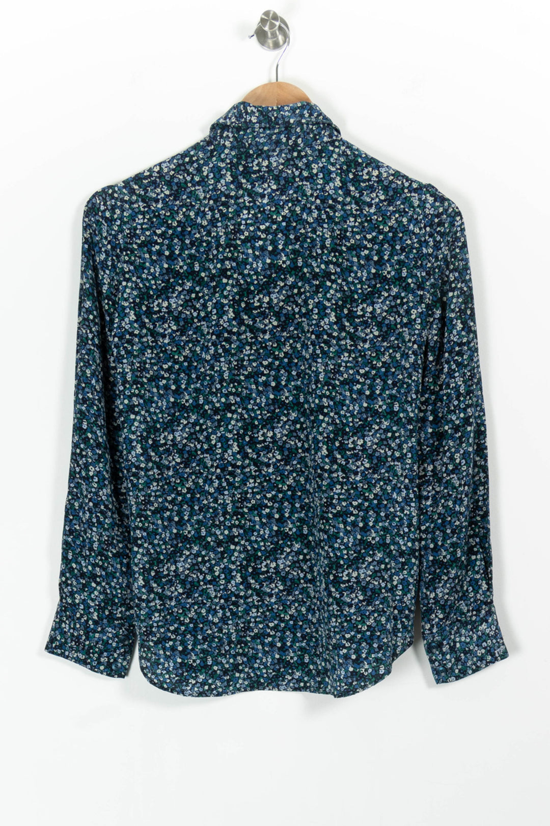 Blouse Bleue à Fleurs - Taille XS/34 de la marque Comptoir des Cotonniers | PARAD97557 - Vendu par Paradigme - Image 4