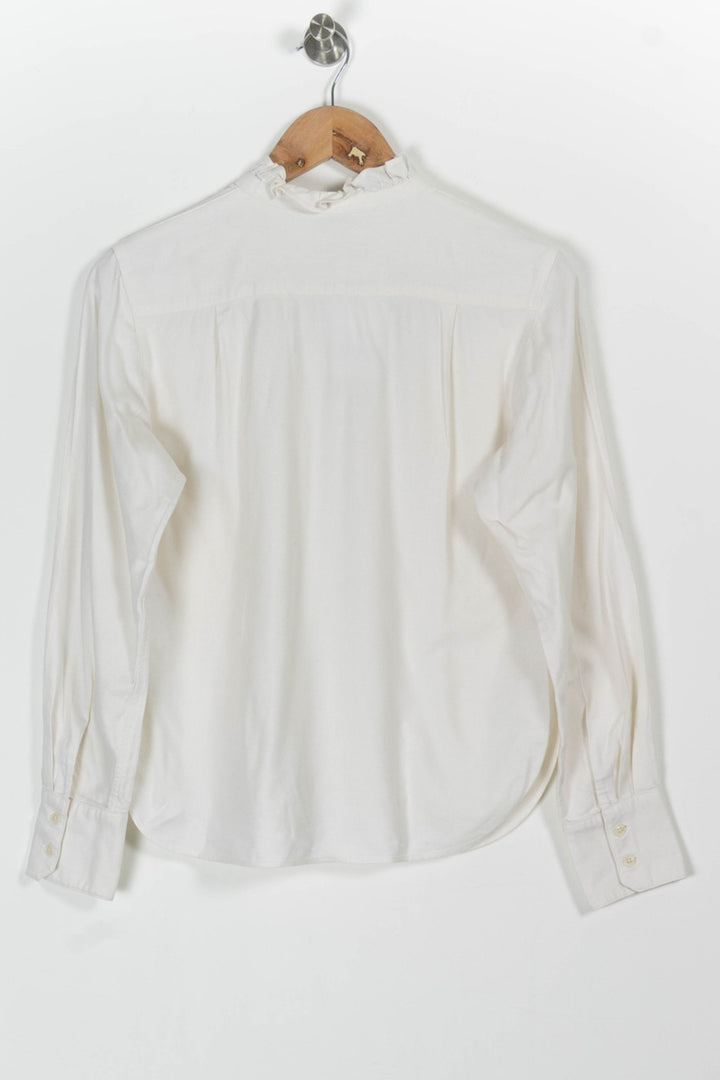 Chemise Col Mao Blanche - Taille XS/34 de la marque Comptoir des Cotonniers | PARAD97561 - Vendu par Paradigme - Image 4