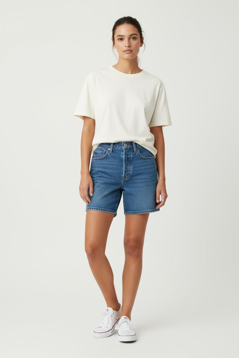Short en Jean Bleu - Taille S/36 de la marque Levi's | PARAD97562 - Vendu par Paradigme - Image 1