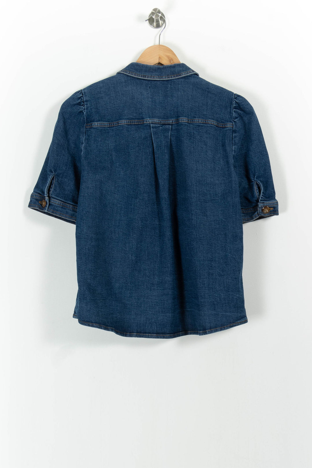 Chemisette Bleue - Taille XL/42 de la marque Sézane | PARAD97565 - Vendu par Paradigme - Image 4