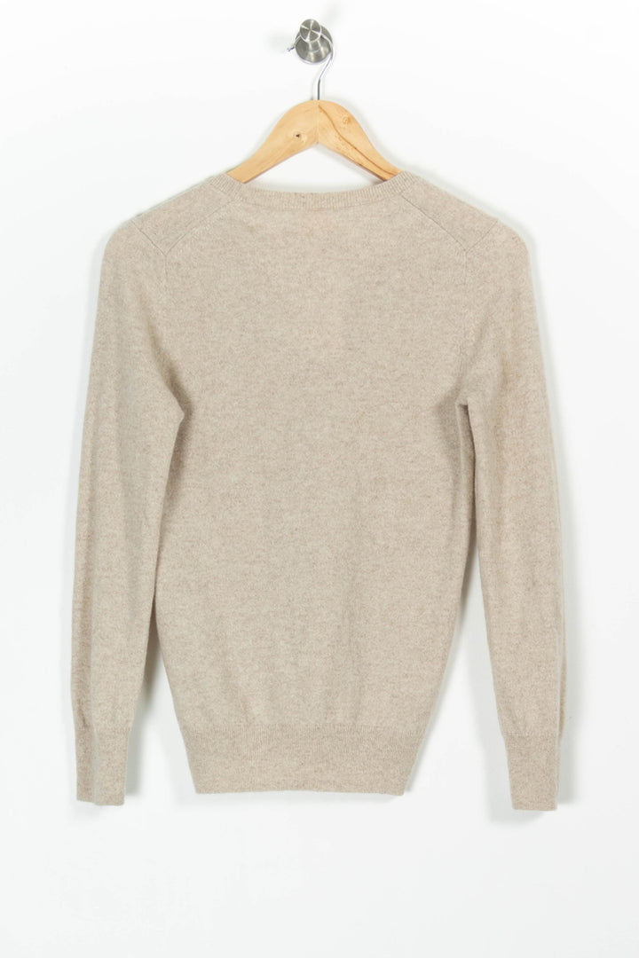 Pull Col V Beige - Taille M/38 de la marque From Future | PARAD97567 - Vendu par Paradigme - Image 4