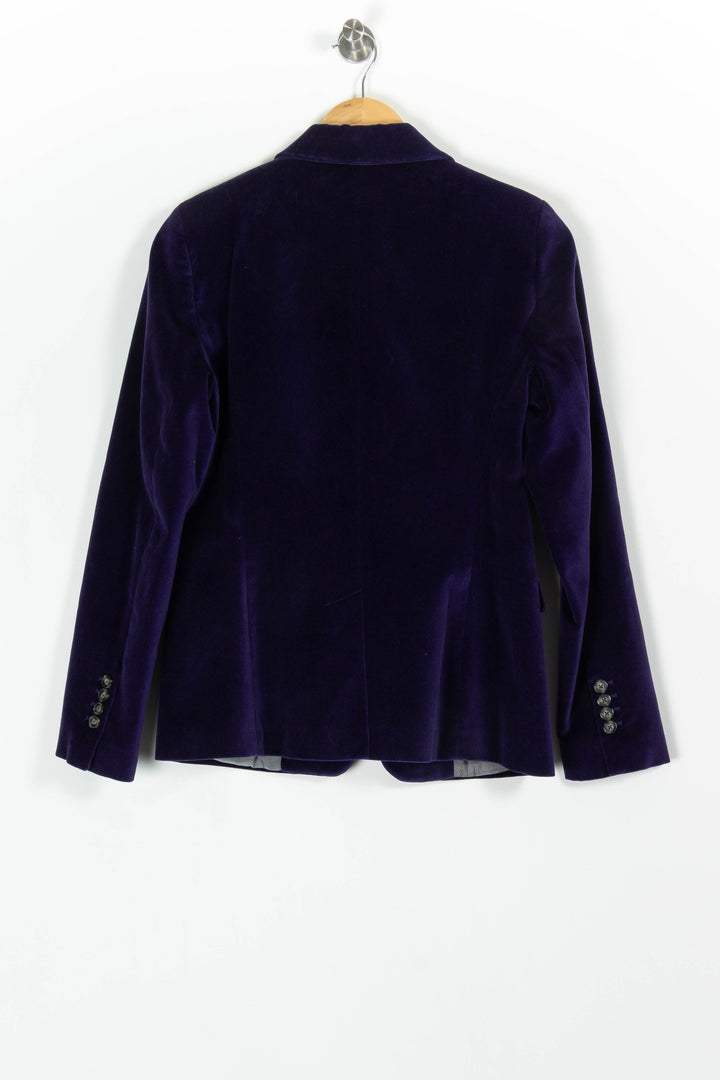 Blazer Violet - Taille M/38 de la marque Caroll | PARAD97568 - Vendu par Paradigme - Image 4