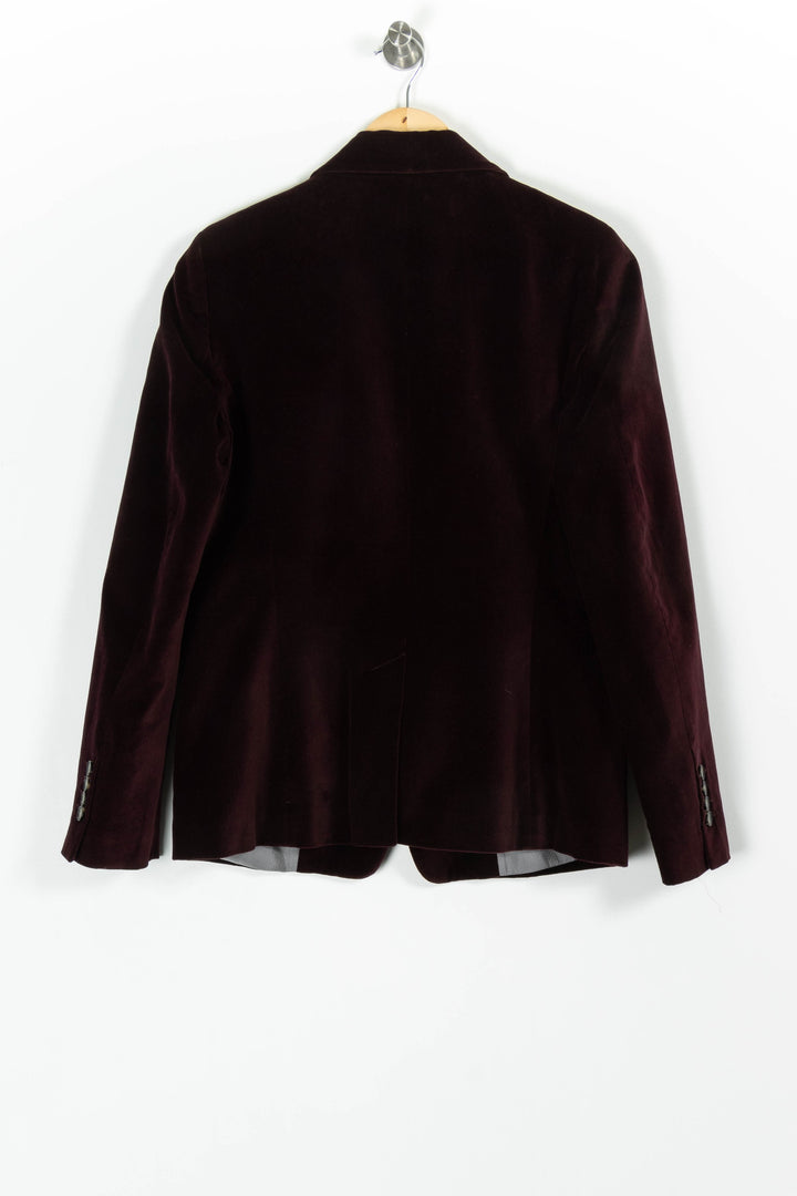 Blazer Bordeaux - Taille M/38 de la marque Caroll | PARAD97570 - Vendu par Paradigme - Image 4