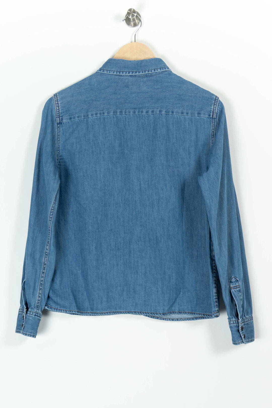 Chemise en Jean Bleue - Taille S/36 de la marque Levi's | PARAD97572 - Vendu par Paradigme - Image 4