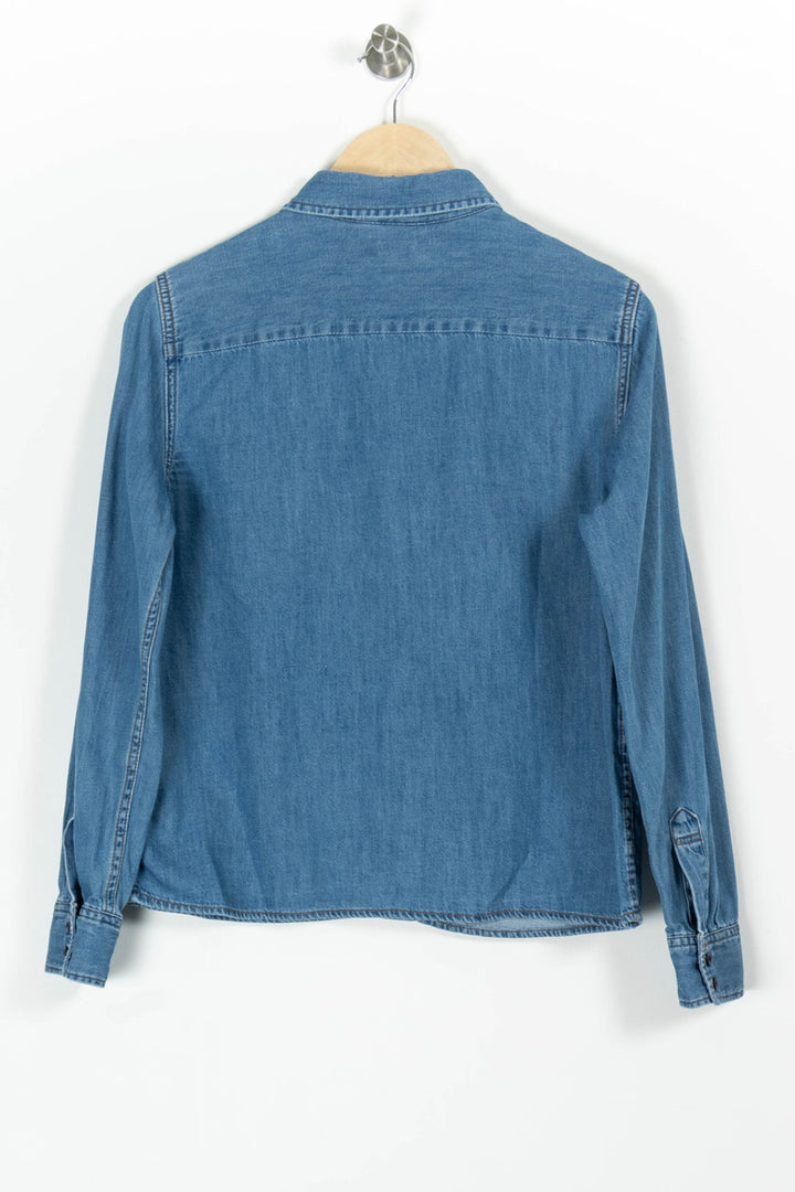 Chemise en Jean Bleue - Taille S/36 de la marque Levi's | PARAD97572 - Vendu par Paradigme - Image 4