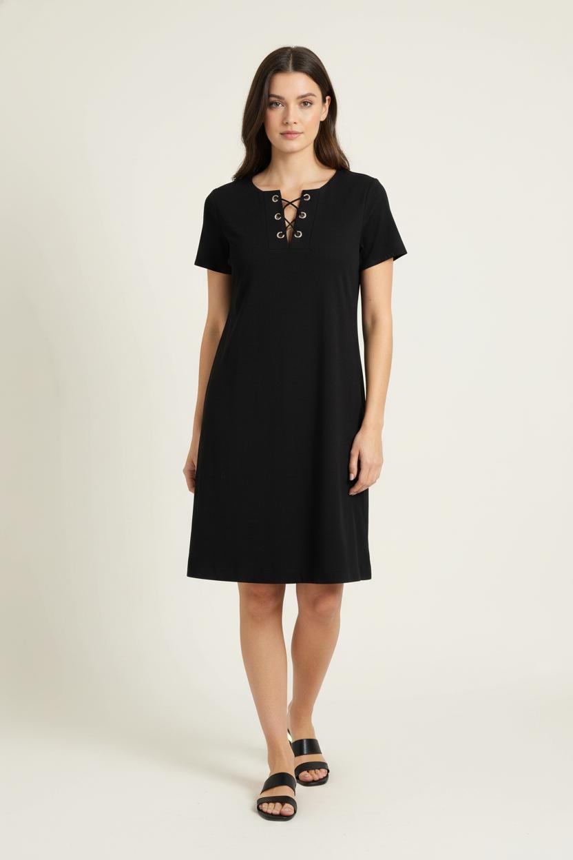 Robe Noire - Taille S/36 de la marque La Fée Maraboutée | PARAD97575 - Vendu par Paradigme - Image 1