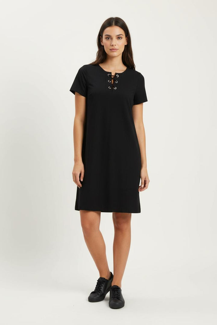 Robe Noire - Taille S/36 de la marque La Fée Maraboutée | PARAD97576 - Vendu par Paradigme - Image 1