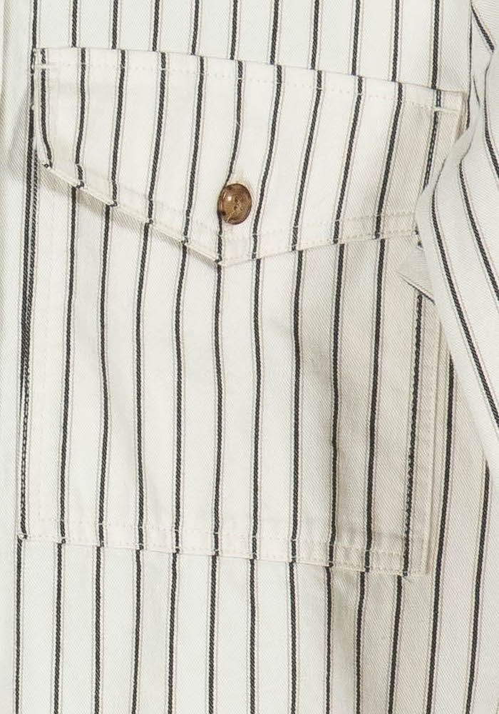 Surchemise Blanche et Noire - Taille XS/34 de la marque Des petits hauts | PARAD97578 - Vendu par Paradigme - Image 3