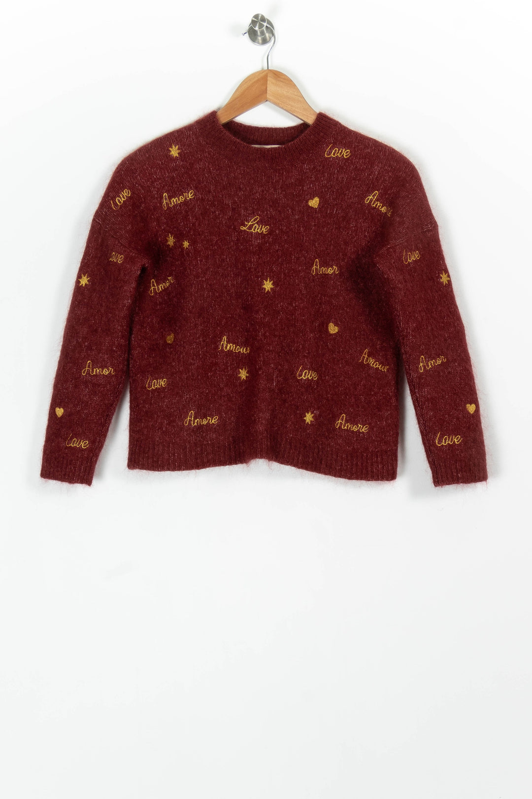 Pull Bordeaux - Taille S/36 de la marque Sézane | PARAD97581 - Vendu par Paradigme - Image 2