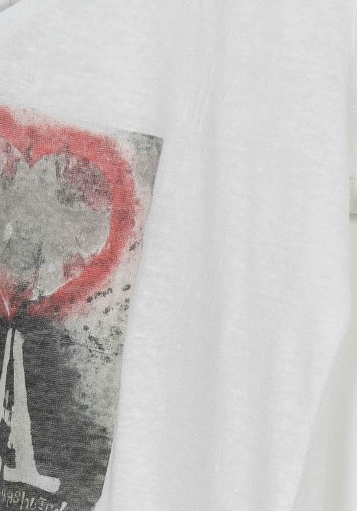 Tee-shirt Blanc - Taille M/38 de la marque IKKS | PARAD97591 - Vendu par Paradigme - Image 3