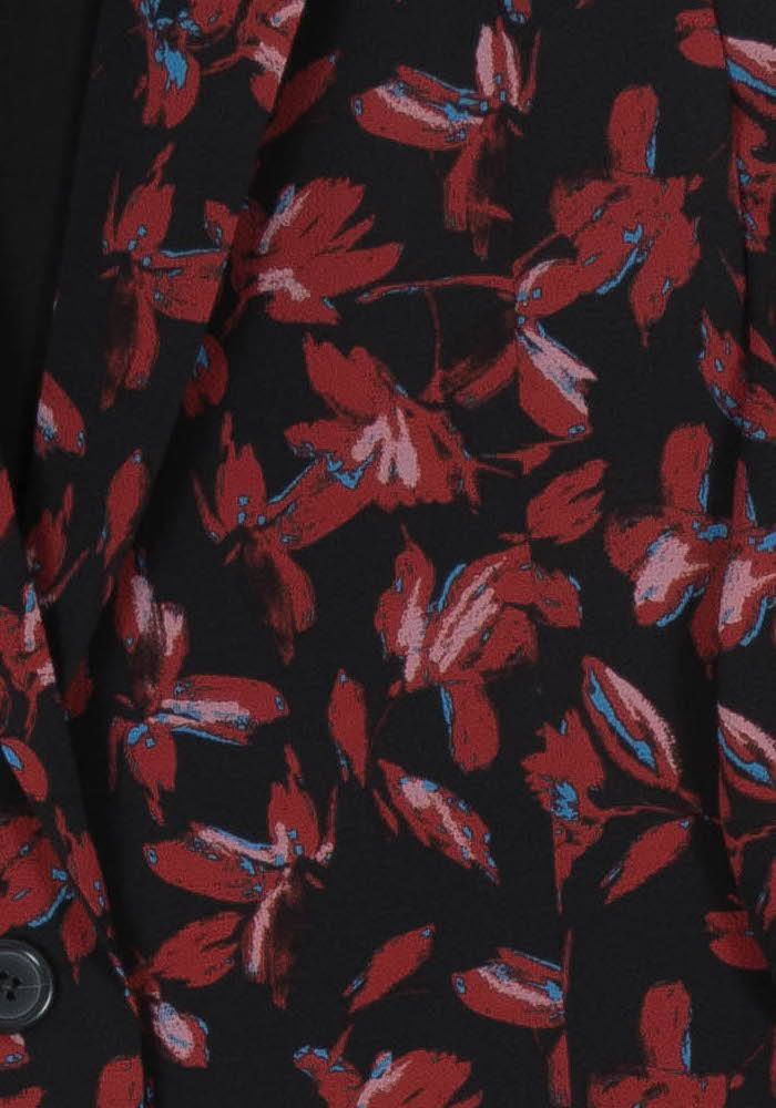 Blazer Noir et Rouge - Taille L/40 de la marque IKKS | PARAD97593 - Vendu par Paradigme - Image 3
