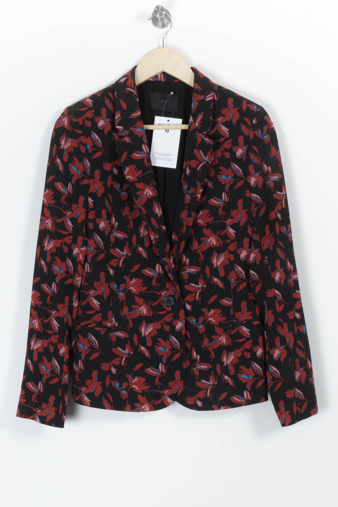 Blazer Noir et Rouge - Taille L/40 de la marque IKKS | PARAD97593 - Vendu par Paradigme - Image 2